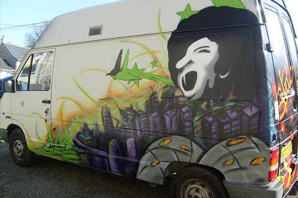 GRAFF SUR CAMION